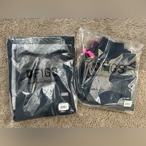 Figs Womens Scrub Set Size Small Night Sky Catarina Top Zamora Joggers NWT